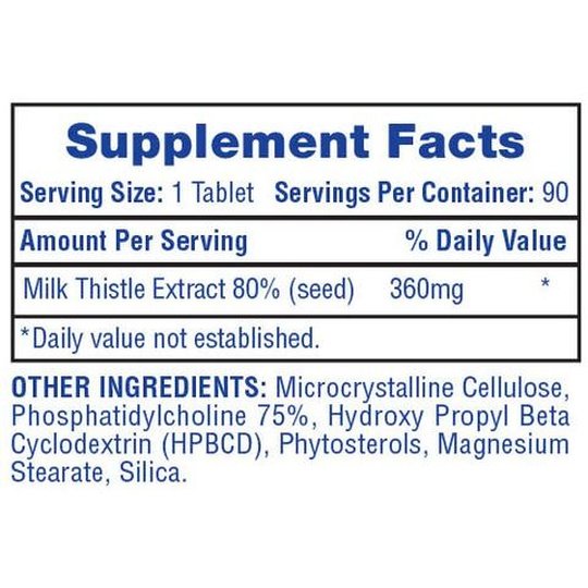 Hi Tech Pharma Milk Thistle (90 Tabs)