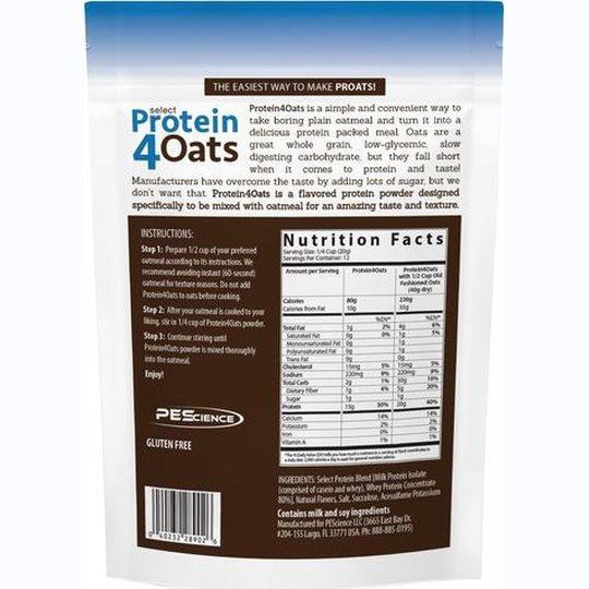 PES Select Protein 4 Oats