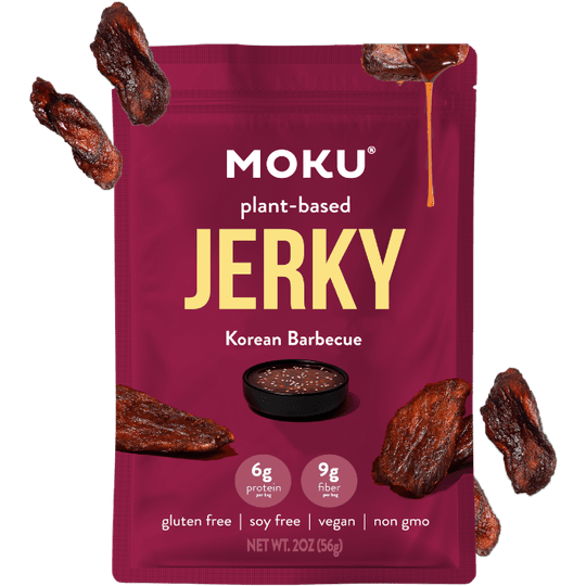 Plant-Based Mushroom Jerky by Moku Foods