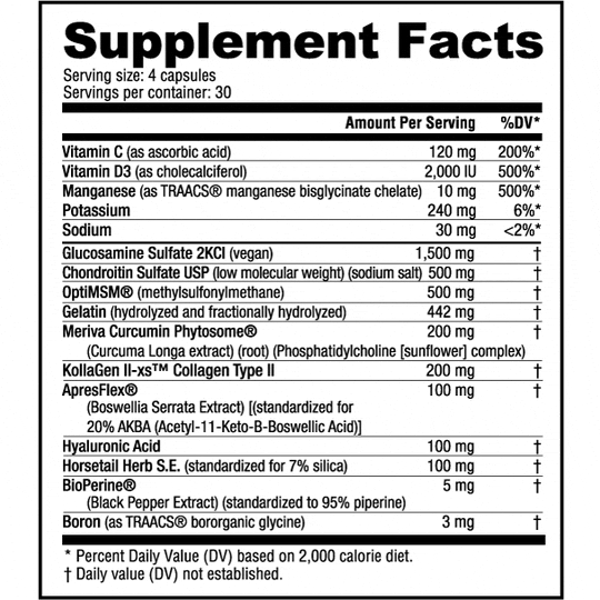 Nutrabio Extreme Joint Care