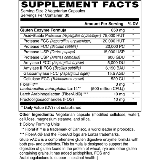 Gluten-ADE Capsule by Netrition