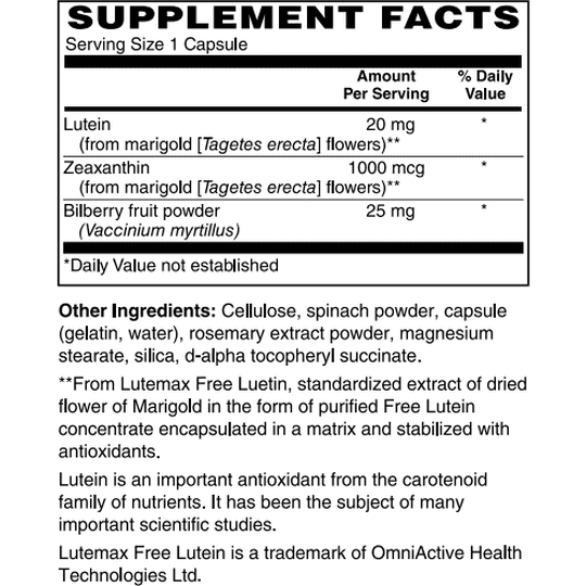 Lutein Plus Capsule by Netrition