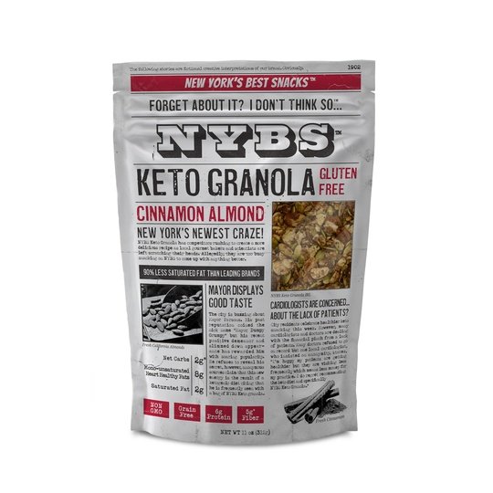 Keto Granola by NYBS - Cinnamon Almond