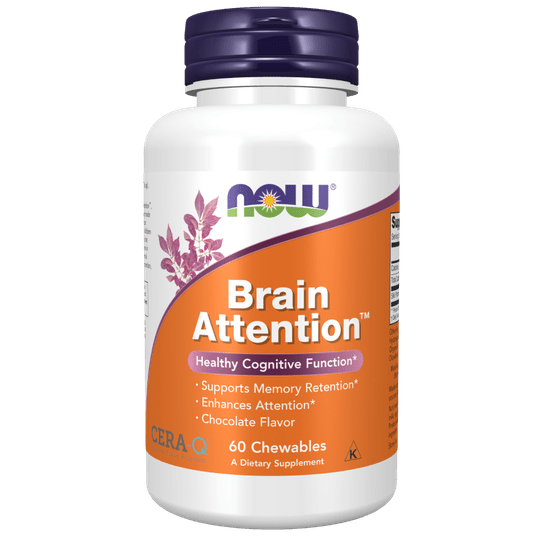Now Brain Attention 60 Chewables