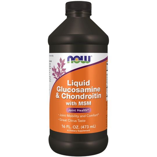 Now Liquid Glucosamine & Chondroitin MSM