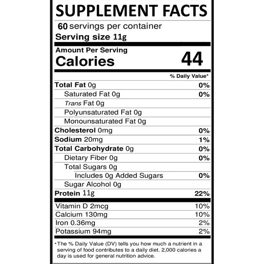 GENEPRO Gen3 UNFLAVORED PROTEIN without Immunolin