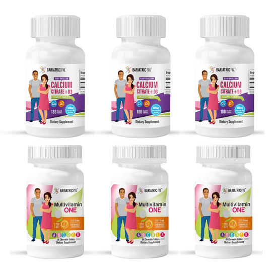 Gastric Bypass Complete Bariatric Vitamin Pack by BariatricPal - Tablets