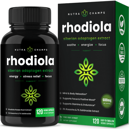 Rhodiola Rosea Capsules by NutraChamps