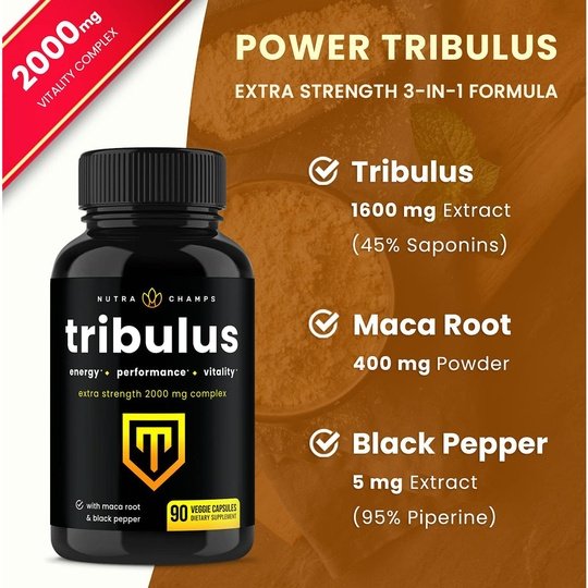 Tribulus Capsules by NutraChamps