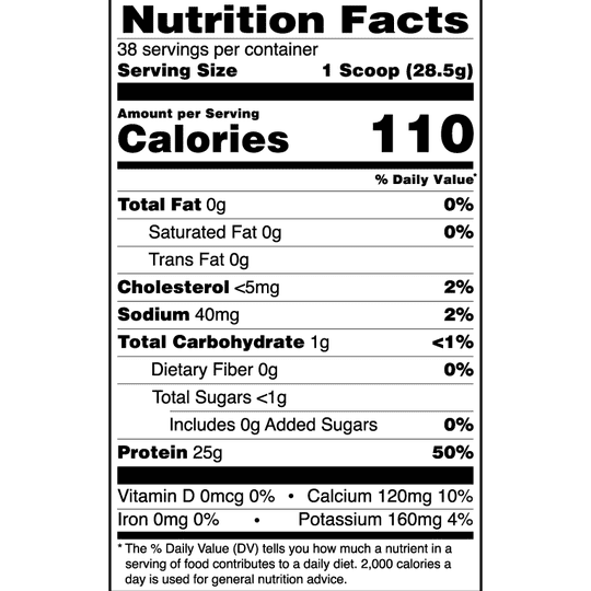 Rule1 Protein 2lb Whey Protein Isolate