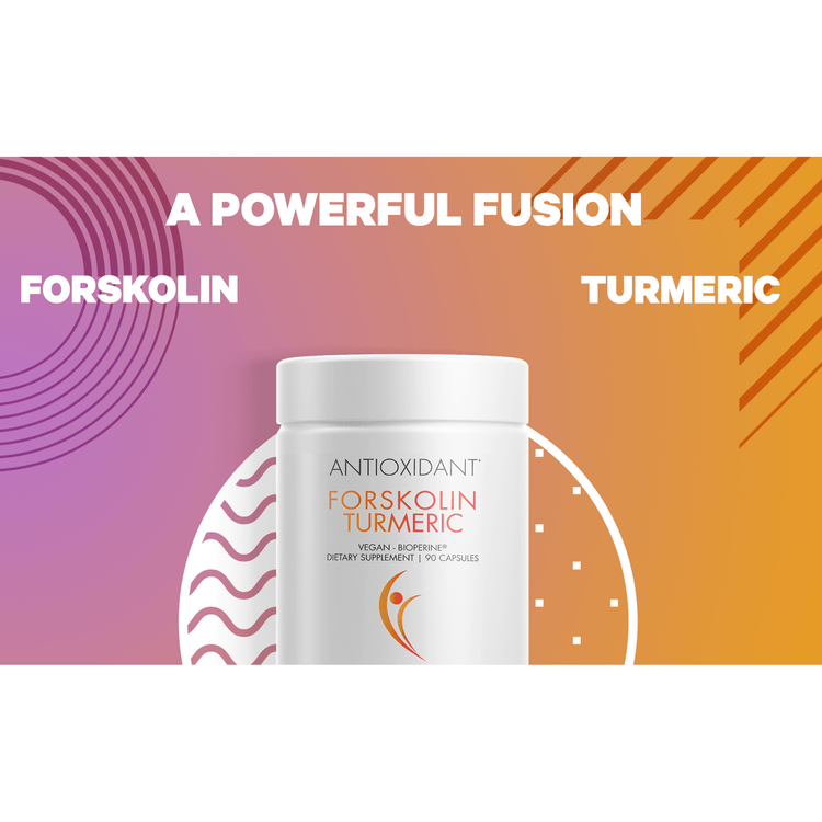 Codeage Antioxidant Forskolin Turmeric Supplement