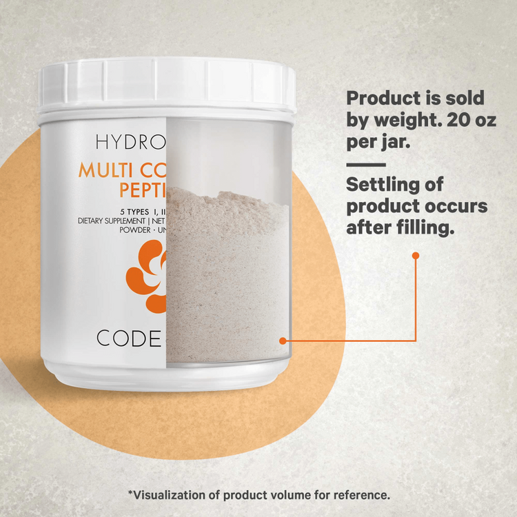 Codeage Hydrolyzed Multi Collagen Peptides Powder Supplement
