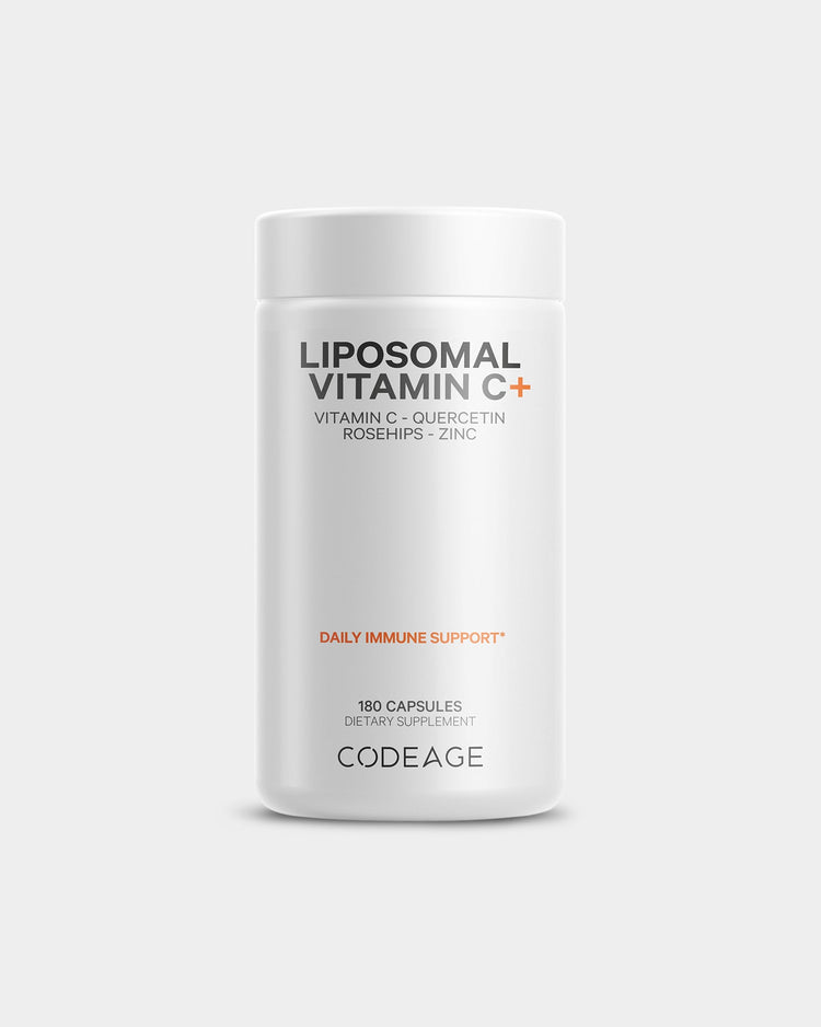 Codeage Vitamin C+ Quercetin Rosehips Zinc Supplement