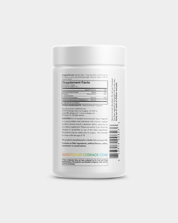 Codeage ADK Vitamins Multivitamin