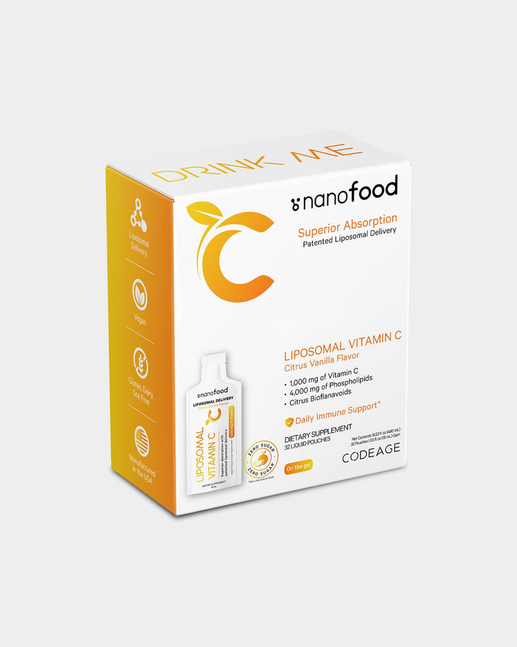 Codeage Nanofood Vitamin C Liquid Supplement