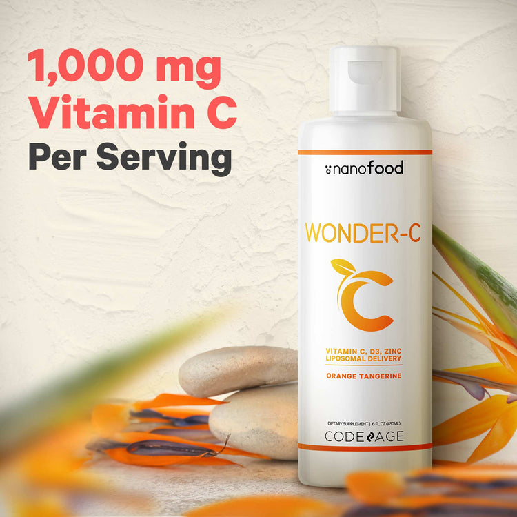 Codeage Nanofood Wonder-C Liquid Vitamin C