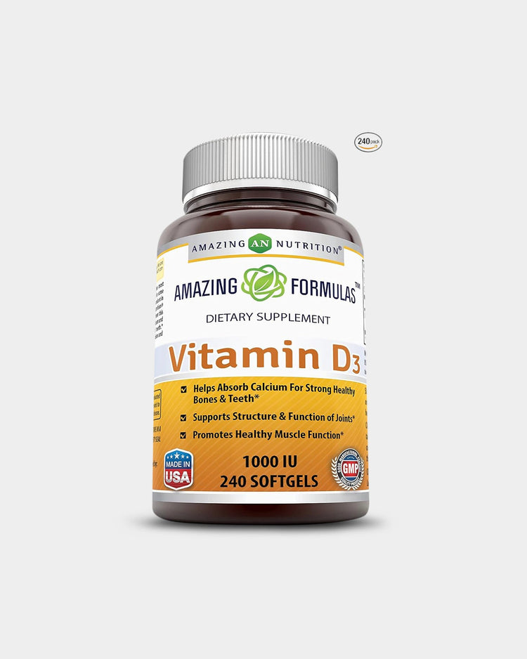 Amazing Nutrition Amazing Formulas Vitamin D3 1000 IU