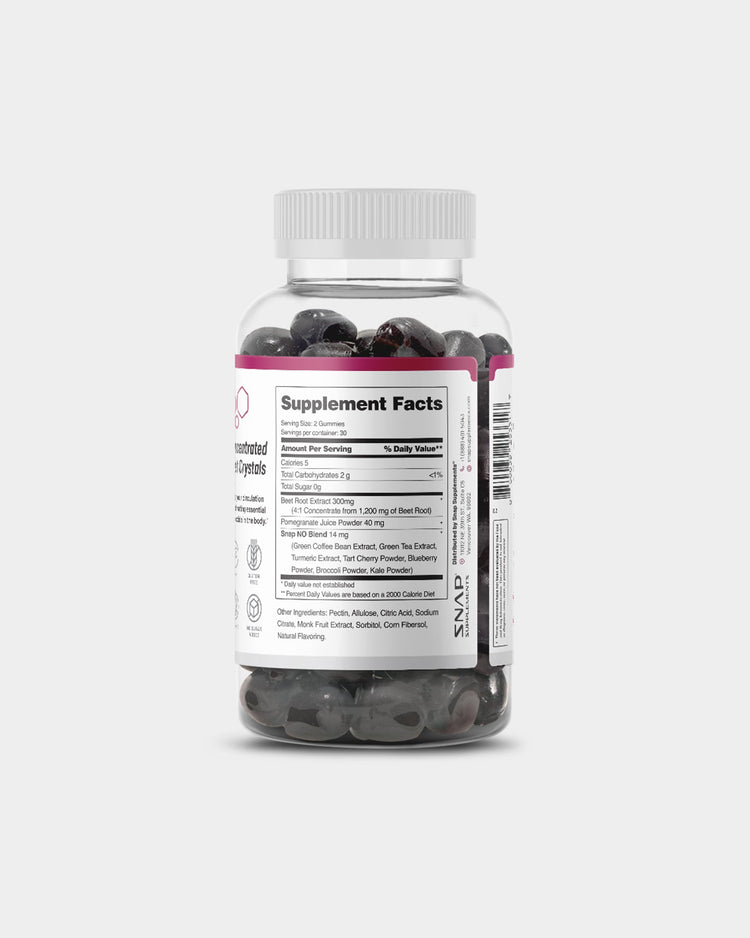 SNAP Supplements Nitric Oxide Gummies