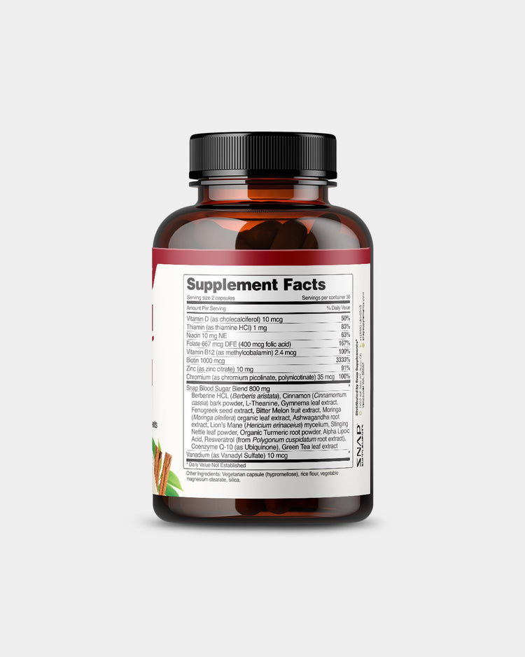 SNAP Supplements Blood Sugar Blend