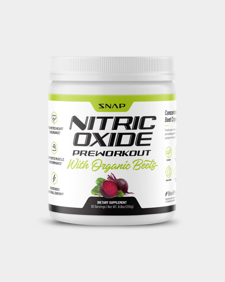 SNAP Supplements Nitric Oxide Preworkout Beets