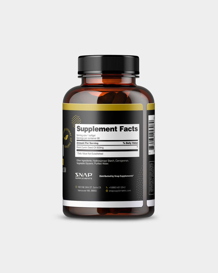 SNAP Supplements Black Seed Oil