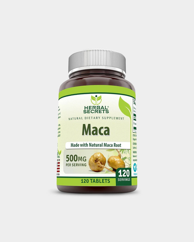 Herbal Secrets Organic Maca 500mg