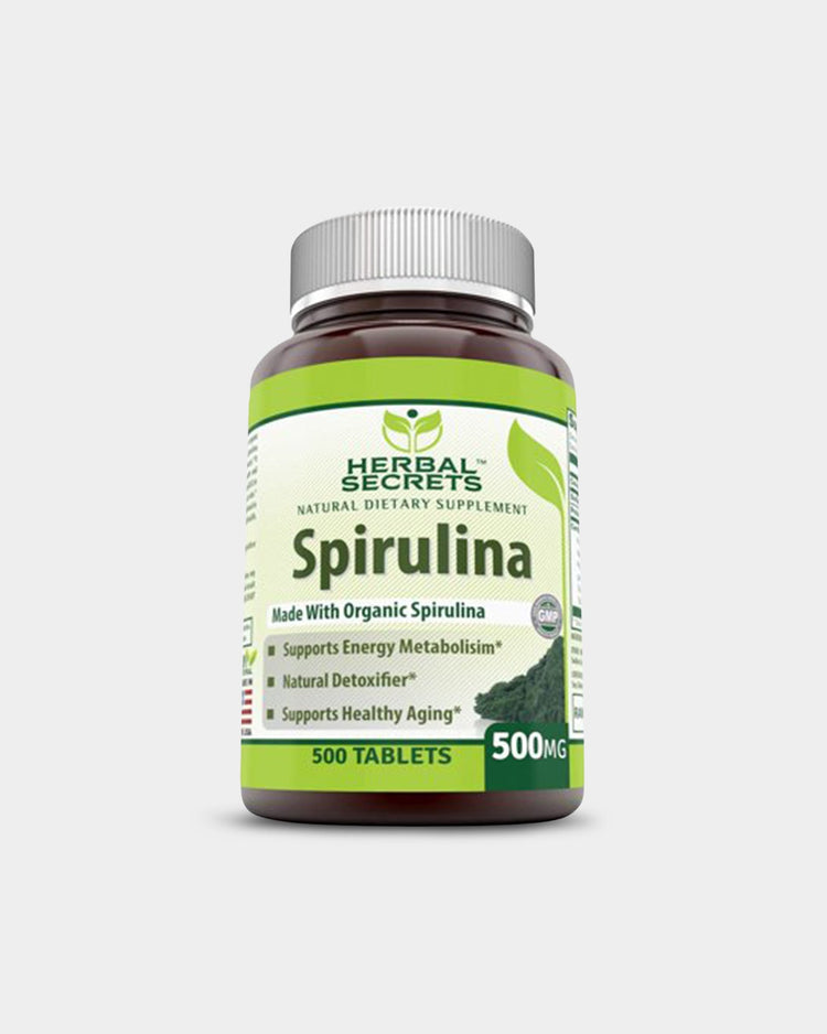 Herbal Secrets Organic Spirulina 500mg