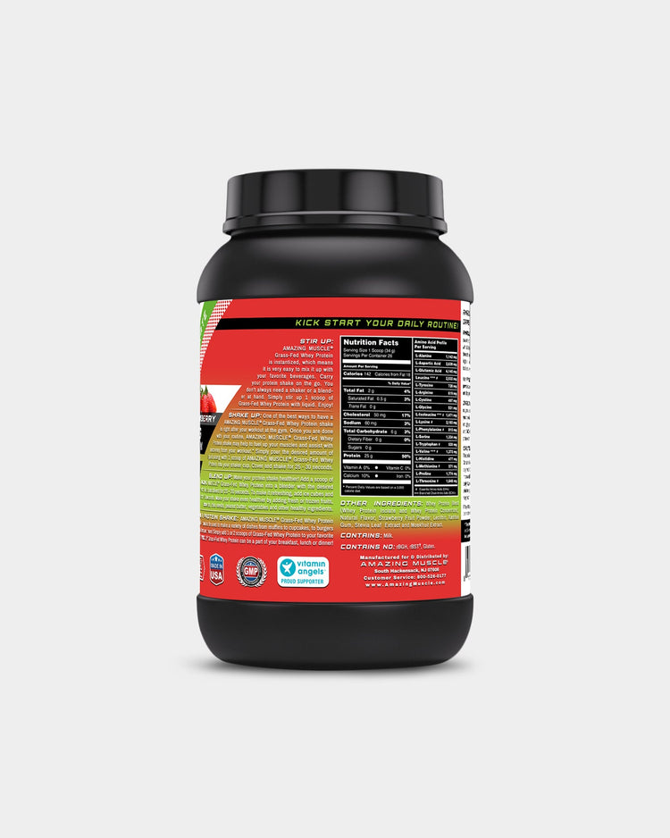Amazing Muscle Grass Fed Whey Protein