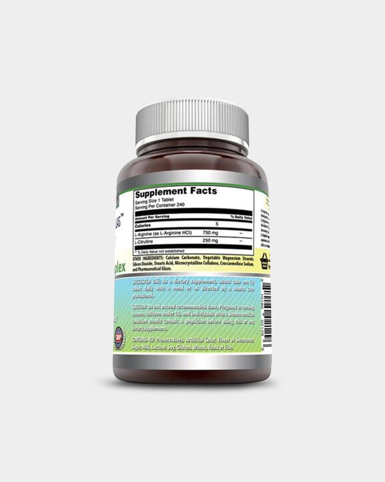 Amazing Nutrition Amazing Formulas L-Arginine / L-Citrulline 1000 Mg