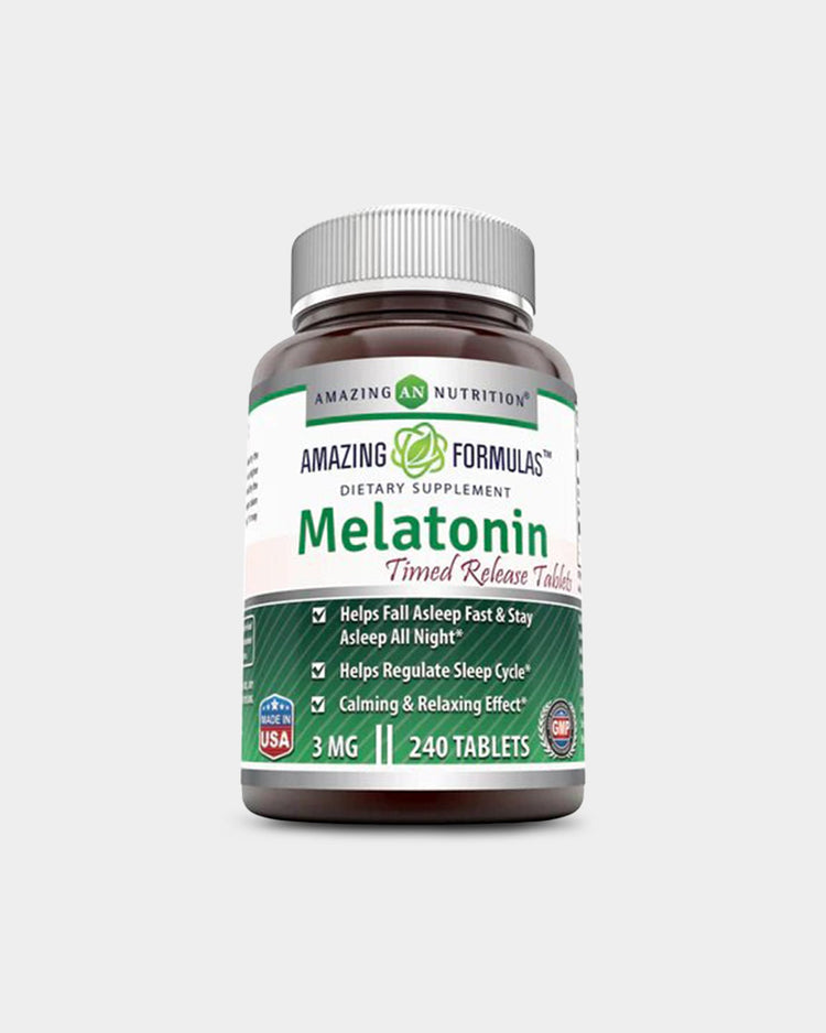 Amazing Nutrition Amazing Formulas Melatonin - Timed Release 3 MG