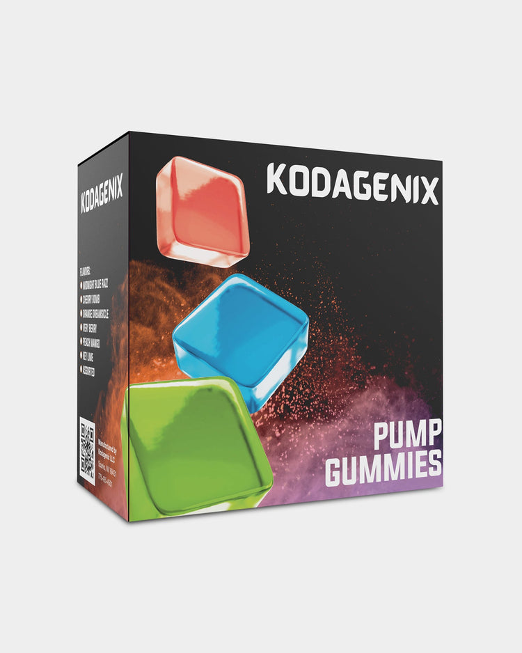 Kodagenix Pump PreWorkout Gummies Stim-Free