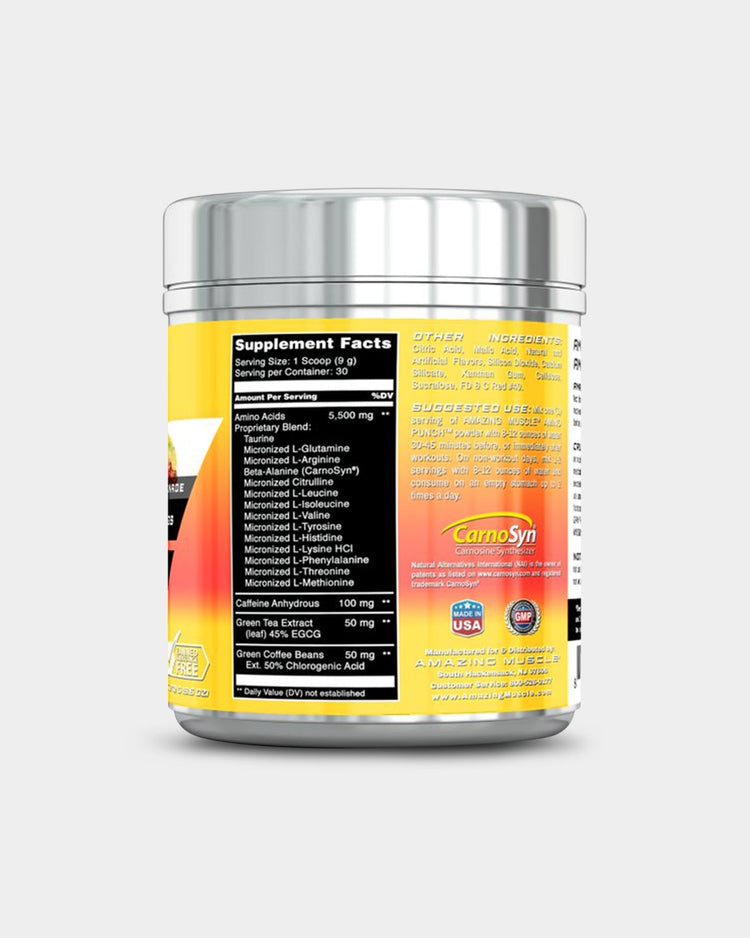 Amazing Muscle Amino Punch with Sucralose