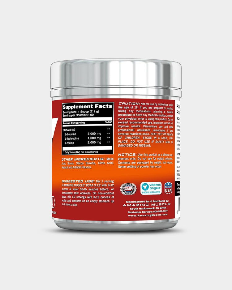 Amazing Muscle BCAA 3:1:2 with Stevia