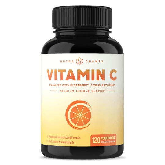 Vitamin C Capsules by NutraChamps