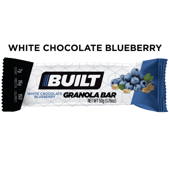 Built Bar Protein Granola Bar - White Chocolate Blueberry