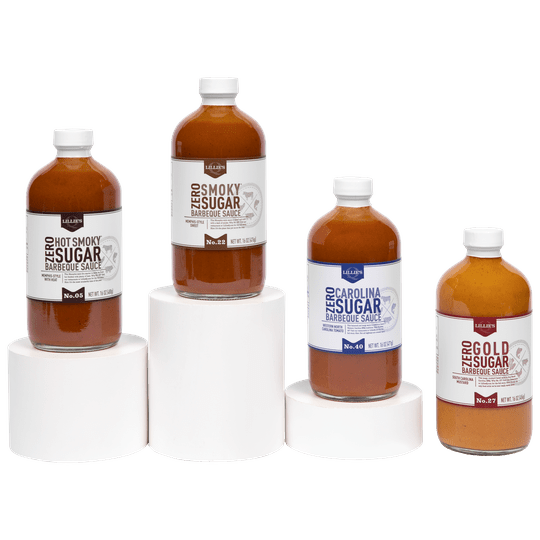 Lillie’s Q Zero Sugar BBQ sauces, 16 fl oz