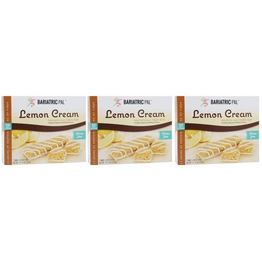 BariatricPal Divine 13g Protein & Fiber Bars - Lemon Cream