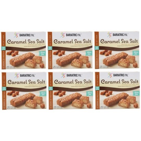 BariatricPal Divine 15g Protein & Fiber Bars - Caramel Sea Salt