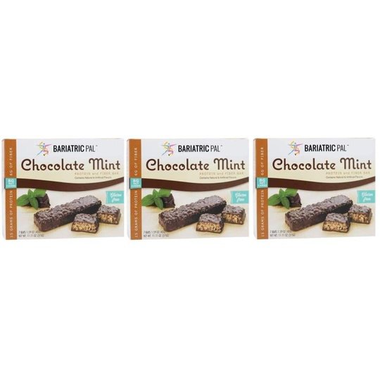 BariatricPal Divine 15g Protein & Fiber Bars - Chocolate Mint