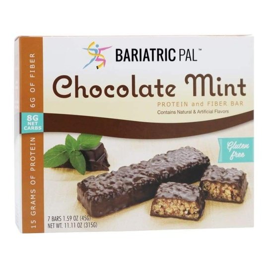 BariatricPal Divine 15g Protein & Fiber Bars - Chocolate Mint