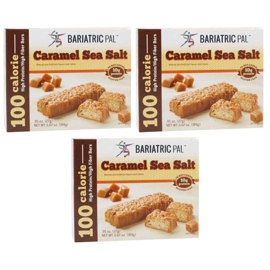 BariatricPal Divine "Lite" Protein & Fiber Bars - Caramel Sea Salt