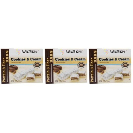 BariatricPal Divine "Lite" Protein & Fiber Bars - Cookies & Cream