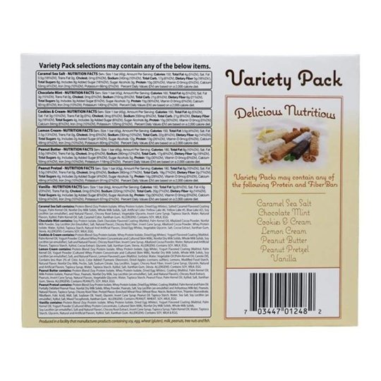 BariatricPal High Protein Divine Bars - Variety Pack