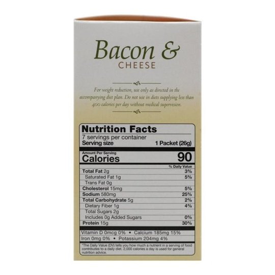 BariatricPal High Protein Meal Replacement Soup - Bacon and Cheddar