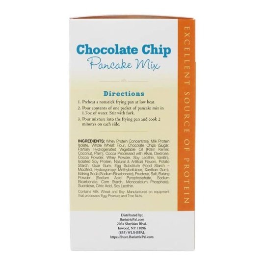 BariatricPal Hot Protein Breakfast - Chocolate Chip Pancake Mix