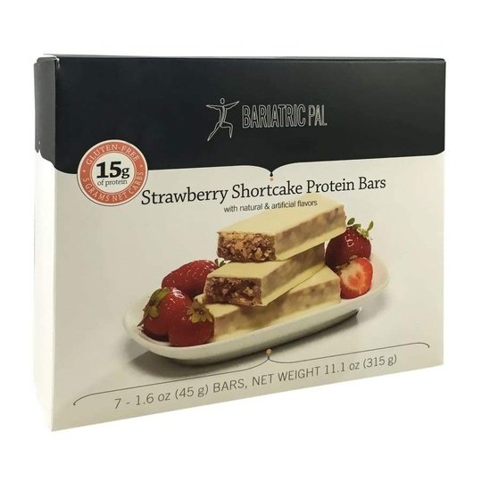 BariatricPal Low Carb Protein & Fiber Bars - Strawberry Shortcake