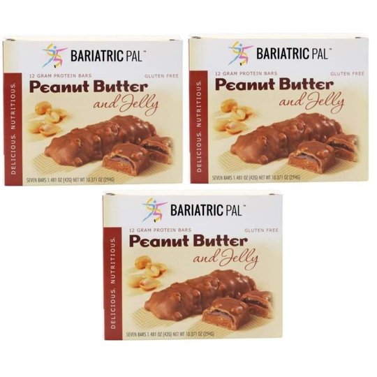 BariatricPal Protein Bars - Peanut Butter and Jelly