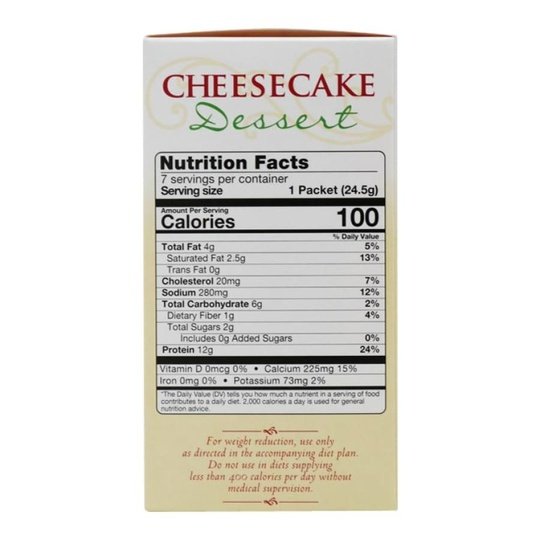 BariatricPal Protein Cheesecake Dessert - Classic