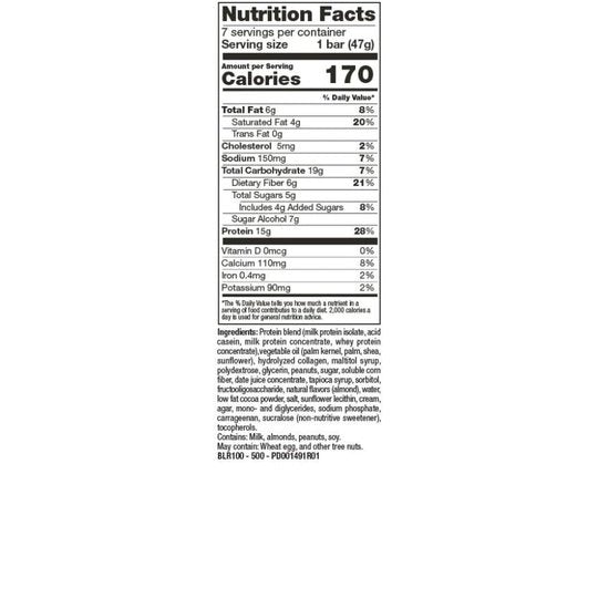 BariatricPal Protein & Fiber Bars - Caramel Nut