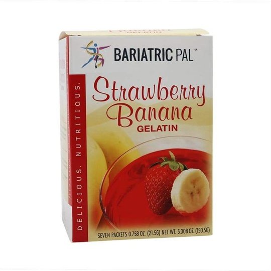 BariatricPal Protein Gelatin - Strawberry Banana